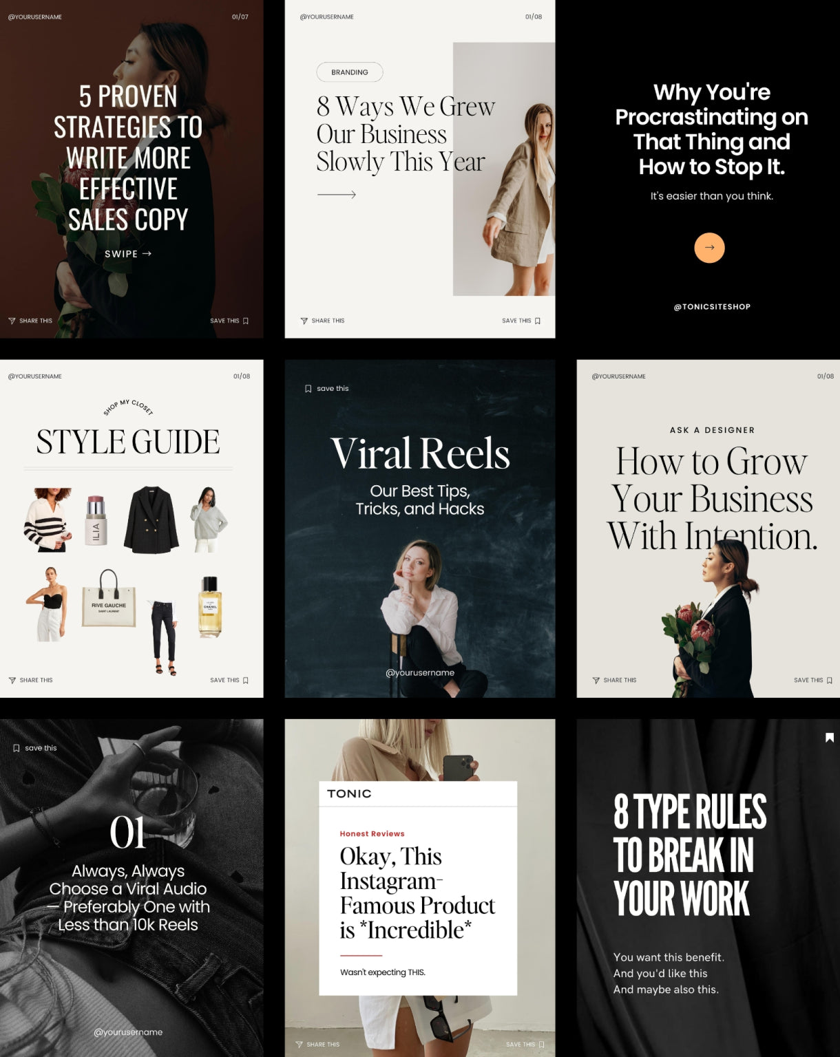 Fernet Content Templates (Batch No. 02)