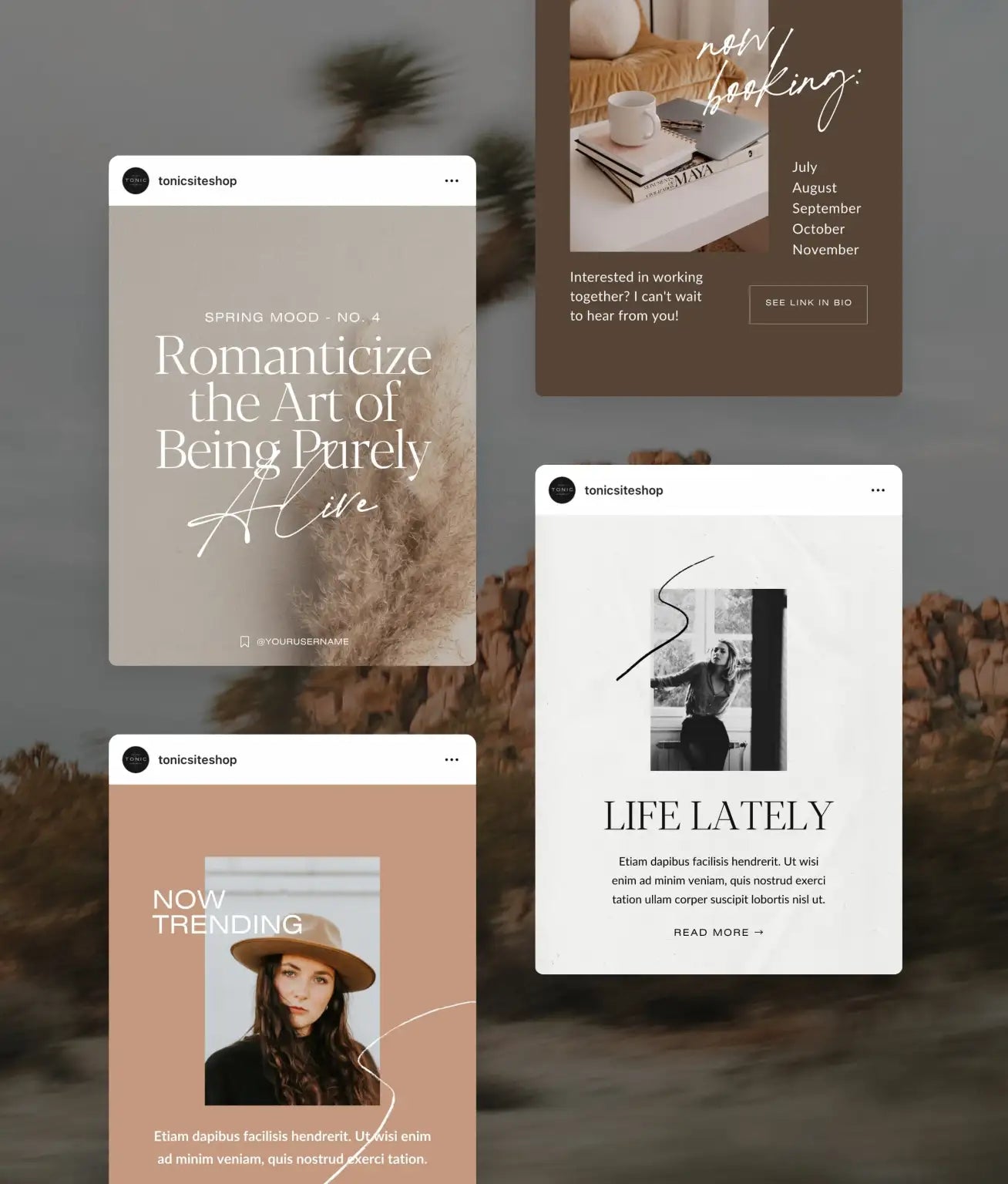 Paper Plane Social Media Canva Templates