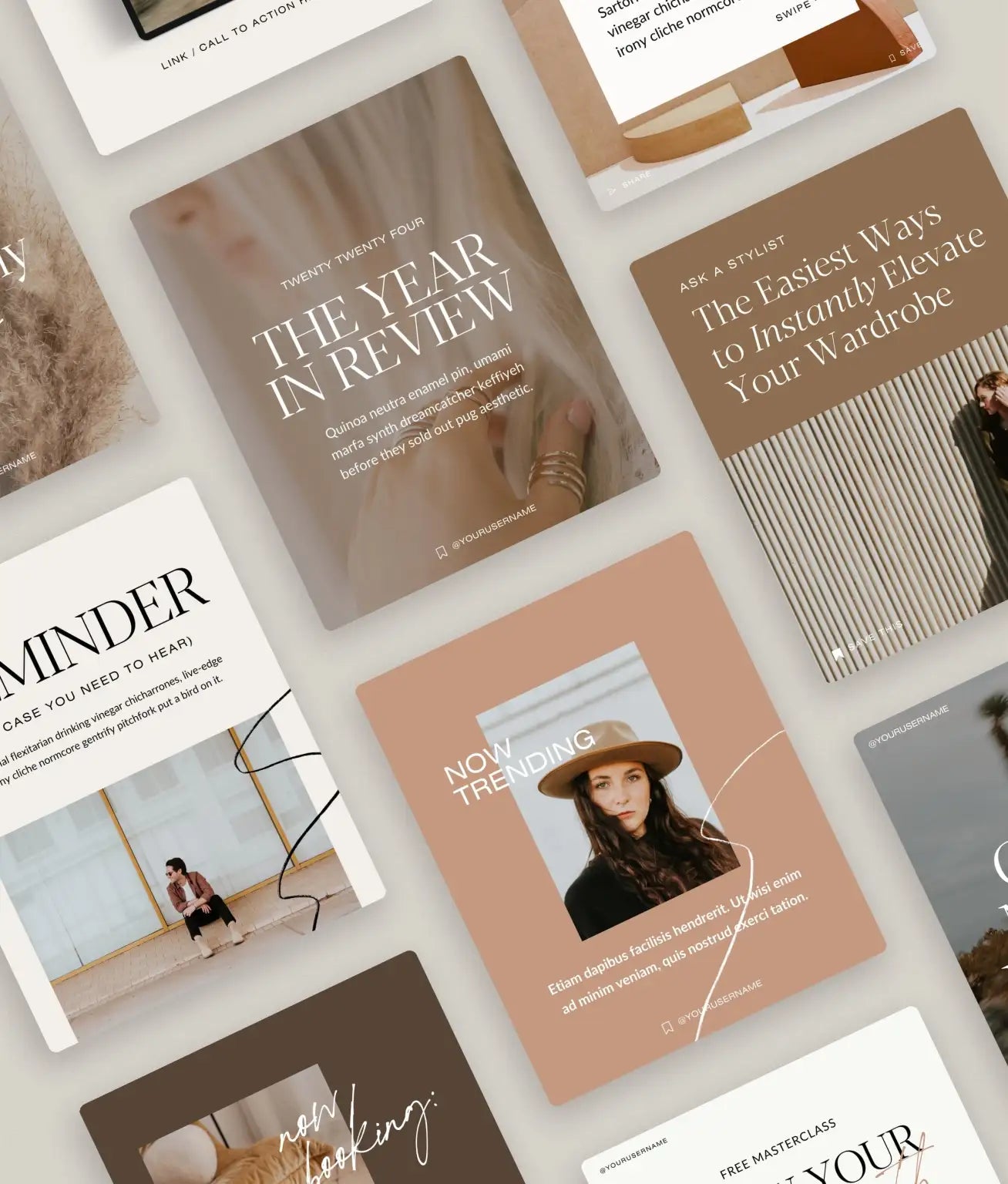 Paper Plane Social Media Canva Templates